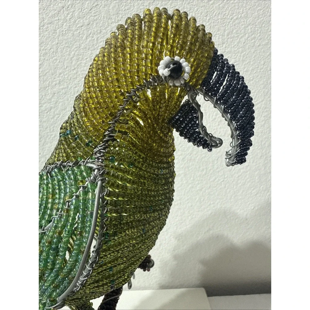 Hand Crafted South Africa Seed Beaded Wired 13